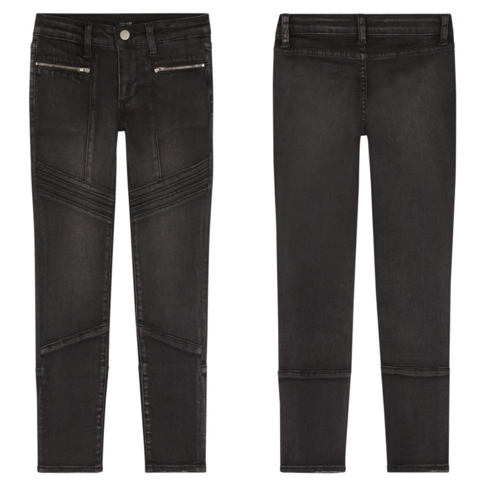 NWT Joe's Jeans Kids The Moto Jeans Black Size 2T Nordstrom Skinny Edgy Denim 2